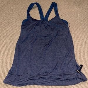 Lulu lemon tank with built in sports bra